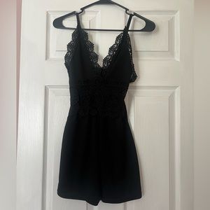 Black romper